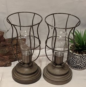 NWOT Vintage style battery lights
